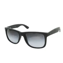 レイバン RAY BAN JUSTIN CLASSIC サングラス セルフレーム マット ラバー グラデーションレンズ ロゴ 54 16 黒 ブラック RB4165 /MN7 ■GY35