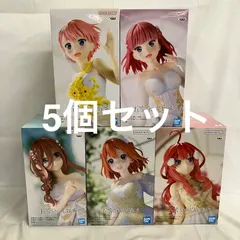 未開封 五等分の花嫁 アニメ原画展 中野一花 中野ニ乃 中野三玖 中野四葉 中野五月 5個セット SF2153 c107