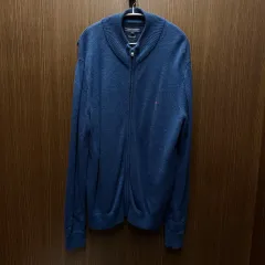トミーヒルフィガー ニット ジップアップ XXL