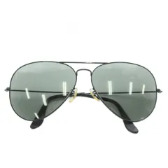 レイバン RAY BAN B＆L ボシュロム アビエーター 眼鏡 サングラス メタルフレーム カラーレンズ ティアドロップ 黒 ブラック /XZ ■GY11