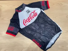 ■USED■Santini サンティーニ COCA-COLA コカコーラ Mサイズ ロゴホワイト サイクルジャージ サイクルウェア   ロードバイク 自転車 パーツ アクセサリー P3795のサムネイル