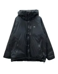 エフティーシー FTC × NANGA ナンガ AURORA TEX DOWN JACKET オーロラ テック ダウン ジャケット ダブルジップ アウトドア アウター 黒 FTC025NGAJ01 ジャケット ロゴ ブラック Lサイズ 104MT-2658