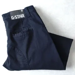 ■古着 G-STAR RAW ジースターロゥ 3302 3Dジーンズ デニムパンツ 濃紺 実寸W36L32【L5528】