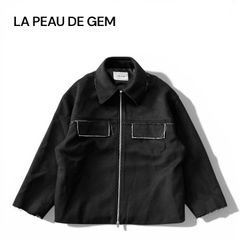 LA PEAU DE GEM エコレザーカバーオール - メルカリ