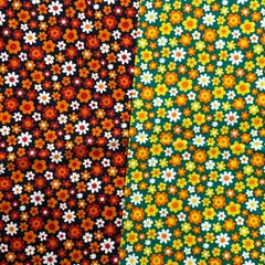 生地・ハギレ　小花柄 Ｂ