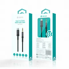 アウトレット品 パッケージ小傷 新品 Type-C to 3.5mm オーディオ変換ケーブル 1m 高音質 高耐久 編み込み 軽量 スマホ PC対応 車載対応