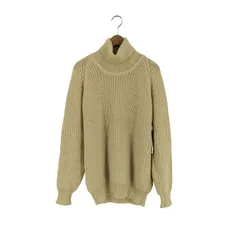 ユーズドフルギ USED古着 アイルランド製 ARAN SWEATER MARKET フィッシャーマンニット メンズ  Ｍ