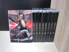 【Blu-ray/DVD】《9点セット》進撃の巨人  [初回版]  『 本編DVD (2.3.4.9)  / 本編Blu-ray (1.5.6.7.8) 』
