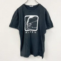 【値引き交渉OK！】古着 used　ALIEN　エーリアン　半袖Tシャツ　ムービーT　キャラクターT　黒　ブラック　Mサイズ