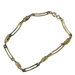 クリスチャンディオール Christian Dior ネックレス CDロゴ ゴールドカラー 金色 /KW ■GY18