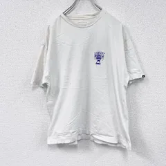 【値引き交渉OK！】古着 used　VANS　バンズ　半袖プリントTシャツ　ドクロ　白　ホワイト　Lサイズ