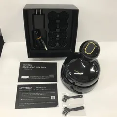 Y4182 MYTREX EMS HEAD SPA PRO ブラック