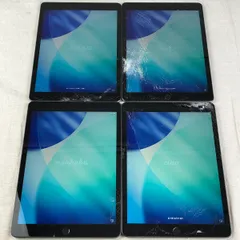 ◆ジャンク品・本体のみ◆【4点セット】Apple iPad 第9世代 Wi-Fi 64GB（A2602）【大きな割れあり】/TL-JUNK-260355