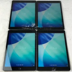 ◆ジャンク品・本体のみ◆【4点セット】Apple iPad 第9世代 Wi-Fi 64GB（A2602）【大きな割れあり】/TL-JUNK-260356