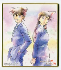 BANDAI 色紙ART 6弾/2570052 工藤新一&毛利蘭 8