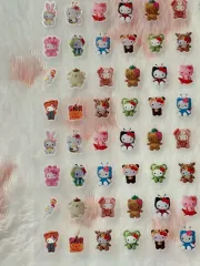 まとめ hello kitty(ハローキティ) シール ダイアリーデコ ステッカー 5種