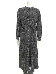 【中古】URBAN RESEARCH アーバンリサーチ ワンピース 長袖 レオパード柄 フリーサイズ レディース＿S23＿セルモアから出品＿s-0773-r23