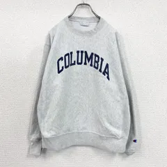 古着 used　Champion　チャンピオン　リバースウィーブ　スウェット/トレーナー　カレッジプリント　霜降りグレー　Lサイズ