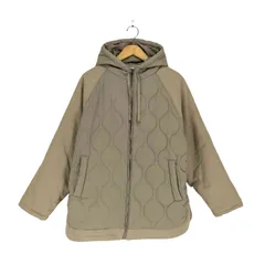 アースミュージックアンドエコロジー earth music＆ecology 中綿 異素材 ジャケット レディース JPN：M 