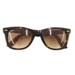 レイバン RAY BAN TAKUYA KIMURA WAYFARER ウェイファーラー サングラス ウェリントン べっ甲調 52口22 茶 ブラウン RB2140-F /JS ■GY03