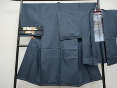 平和屋着物●極上　男性　本場大島紬　アンサンブル　100亀甲　総詰め　松山茂治作　証紙付き　逸品　未使用　CYAA4535s6