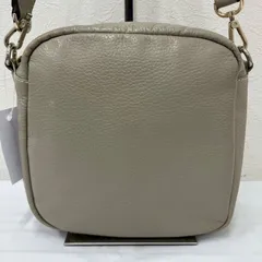 9001　russet ラシット　ショルダーバッグ　小さめ　ミニ　レザー　グレージュ　スクエア　レディース　シンプル　きれいめ　上品　カジュアル　無地