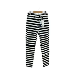 GF1-SP PEARLY GATES パーリーゲイツ　N yタスランストレッチグログラン　ボーダー柄　1(M)サイズ レディース ナイロン・ポリウレタン　中綿入り 5ポケット ゴルフウェア 055-3131108