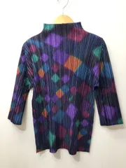 A3420希少✨プリーツトップス/鶏/長袖/アート 2026年最新issey miyake