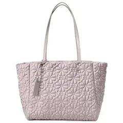ケイトスペード バッグ katespade キルティング エンボス ファブリック ポリエステル レザー ティリー キルテッド ロゴ ミディアム トートバッグ シティスケープ KL194
