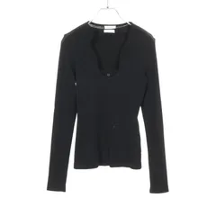 サルヴァトーレフェラガモ Salvatore Ferragamo カットソー アンサンブル タンクトップ ブラック コットン アンサンブル レディース Used B