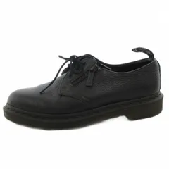 ドクターマーチン DR.MARTENS 3ホール レースアップシューズ レザー ジップ 6 黒 ブラック 1461 /FF ■GY19