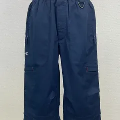 Champion ハーフパンツ ネイビー Mサイズ ドローコード付き　Ｍ　20260121-0012