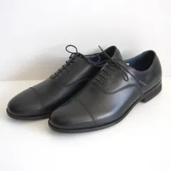 【未使用品】REGAL worth collection【ストレートチップ レザーシューズ】25.5cm リーガル ブラック 革靴 25110672