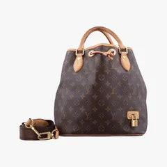 ルイヴィトンLouis Vuittonネオ モノグラム/ブラウン系×ベージュ モノグラムキャンバス M40372 SP1110