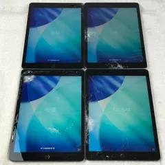 ◆ジャンク品・本体のみ◆【4点セット】Apple iPad 第9世代 Wi-Fi 64GB（A2602）【大きな割れあり】/TL-JUNK-260358