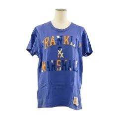 フランクリンマーシャル FRANKLIN & MARSHALL Tシャツ/カットソー 半袖 XSサイズ パープル レディース F-S1361