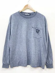 WILDTHINGS ワイルドシングス 長袖 カットソー sizeL/チャコールグレー ■■ メンズのサムネイル