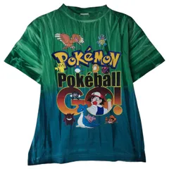 古着 90年代 POKEMON ポケモン タイダイ柄 アニメ キャラクタープリントTシャツ レディースL相当 ヴィンテージ/eaa458040