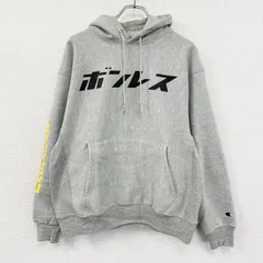 【値引き交渉OK！】古着 used　00s　Champion　チャンピオン　リバースウィーブ　スウェットパーカー/フーディー　灰色　グレー　Lサイズ　