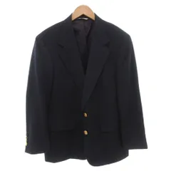 ラルフローレン RALPH LAUREN Polo University Club 80-90’s 紺ブレ ブレザー テーラードジャケット 金ボタン USA製 42 紺 ネイビー /FF