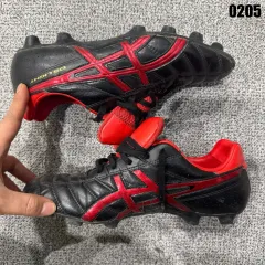 アシックス DS LIGHT サッカーシューズ ブラック/レッド