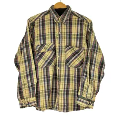ファイブブラザー FIVE BROTHER 90S L/S チェックヘビーネルシャツ メンズ import：L 