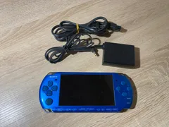 8237 PlayStation ポータブル PSP 3000 バイブラント・ブルー 動作確認済み