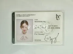 IVE ウォニョン ELEVEN ID CARD