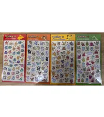 【韓国限定】ポケモン公式 ドロップシール 4種コンプリートセット