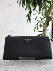 PRADA 　プラダ　長財布 レザー ナイロン L字 ファスナー 財布