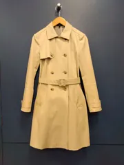 M9　Theory ストレッチコットントレンチコート　Ｓサイズ　RADITEN LS  　BONDED COTTON 　☆セオリー☆上品・シルプルベーシック・綺麗め☆