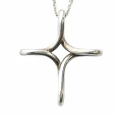 ティファニー TIFFANY & CO. インフィニティクロス ネックレス アクセサリー ペンダント ロゴ Silver925 シルバー色 ■GY18 /MQ ■OH