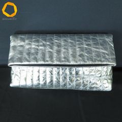 美品 ドリスヴァンノッテン デニム×レザー ミニボストンバッグ 2層式