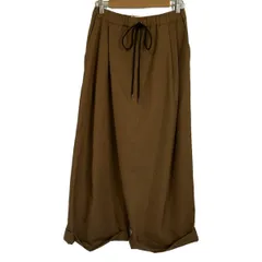 MARNI(マルニ) パンツ サイズ40 M レディース - ブラウン フルレングス/ウエストゴム